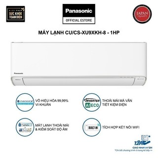 [TRẢ GÓP 0%] Máy lạnh Panasonic CU/CS-XU9XKH-8 - Một chiều - Inverter tiêu chuẩn