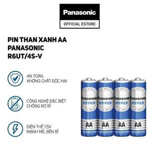 Hộp 60 viên Pin than xanh AA Panasonic R6UT/4S-V