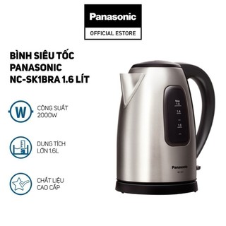 Bình Siêu Tốc Panasonic 1.6 Lít NC-SK1BRA - Hàng Chính Hãng