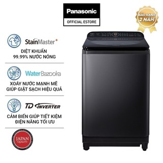 [TRẢ GÓP 0%]Máy Giặt Cửa Trên Panasonic 12.5KG NA-FD12VR1BV - Hàng Chính Hãng