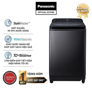 [TRẢ GÓP 0%]Máy Giặt Cửa Trên Panasonic 11.5KG NA-FD11VR1BV - Hàng Chính Hãng