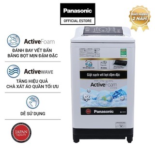 Máy giặt cửa trên panasonic 8.5kg na-f85a4grv - hàng chính hãng