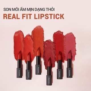 Son môi ẩm mịn innisfree Real Fit Lipstick 3.1g
