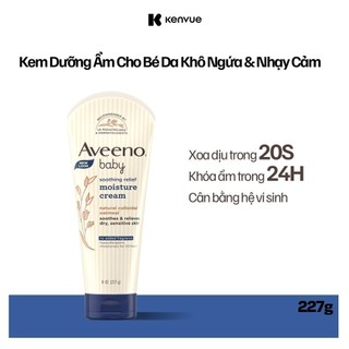 Kem dưỡng Aveeno Baby cho da khô và nhạy cảm 227g