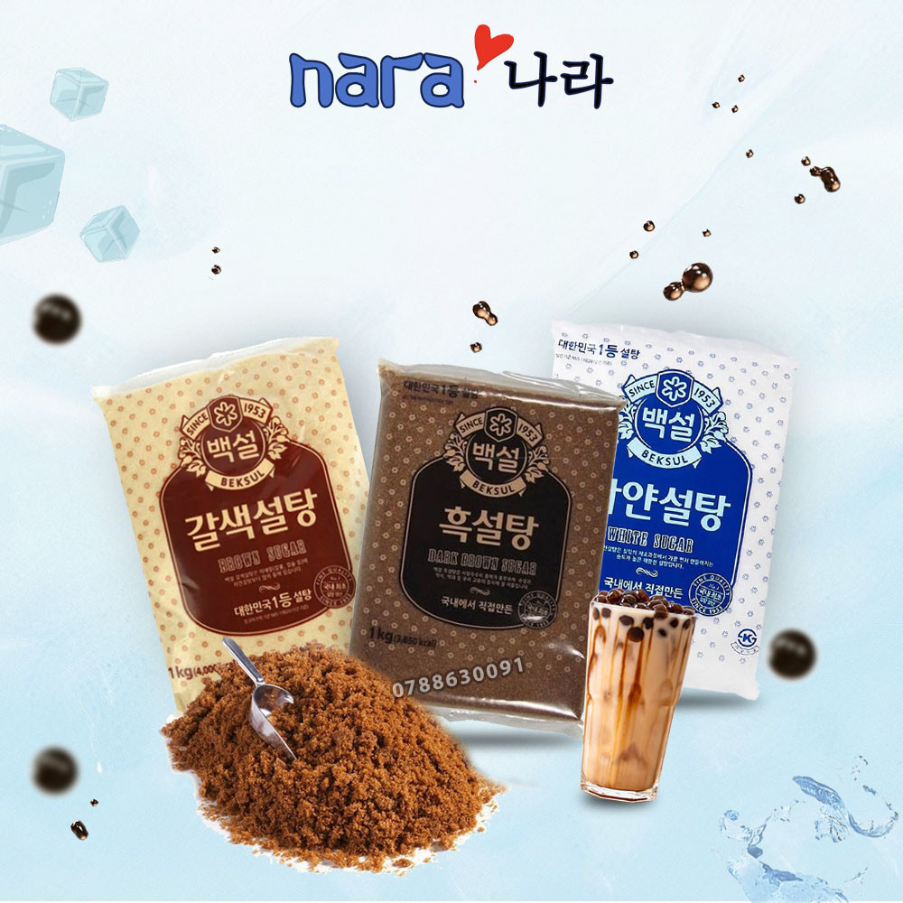 Đường Đen Hàn Quốc Beksul bịch 1kg
