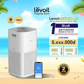 Máy lọc không khí levoit core 600s 147m2 | công nghệ air turbo | hàng chính hãng