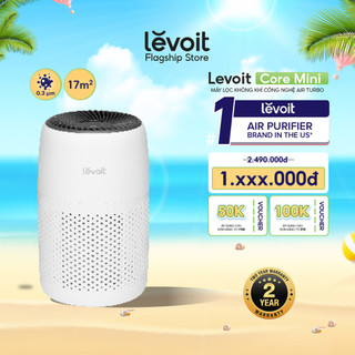 Máy lọc không khí Levoit Core Mini 17m2 | Công nghệ Air Turbo | Hàng Chính Hãng