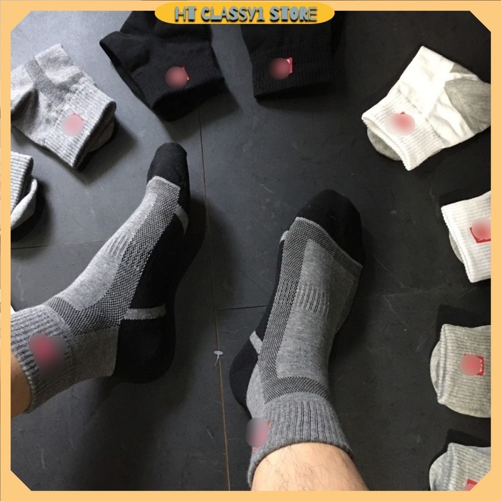 (Sét 10 Đôi )Tất,Vớ UN  Nam Cổ Dài Chất Liệu cotton Nano Chống Hôi Chân Hàng đẹp/ ,Hàng xuất khẩu loại 1