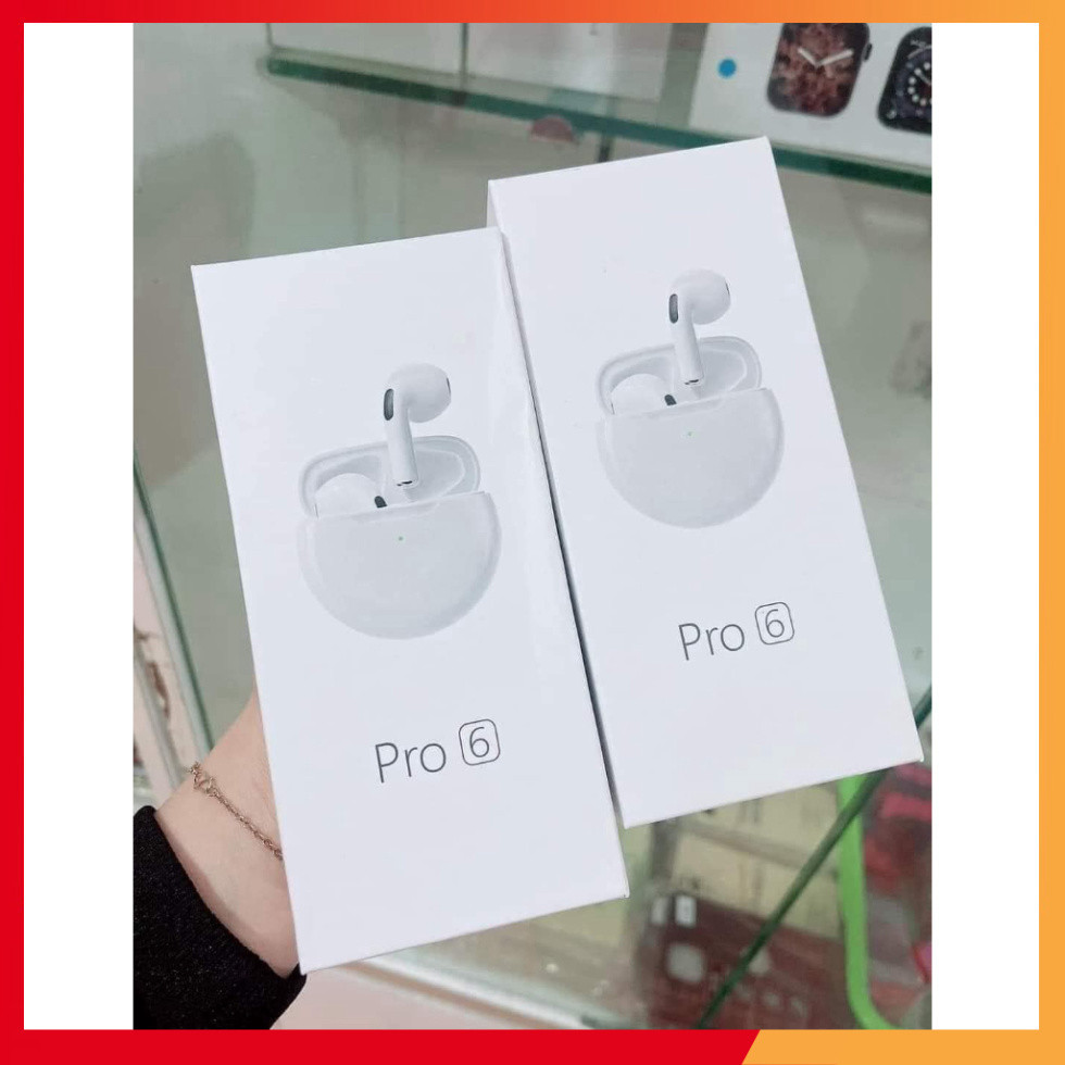 Tai Nghe Bluetooth Pro 6 Không Dây True Wireless Bản Quốc Tế - Tai Nghe Pro 6 - Nemstore
