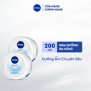 Bộ 2 Kem Dưỡng Làm Mềm Da NIVEA Soft Crème (50 ml) - 89054