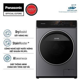 Máy giặt sấy cửa trước panasonic 10 kg na-s106fc1lv - diệt khuẩn 99.99%