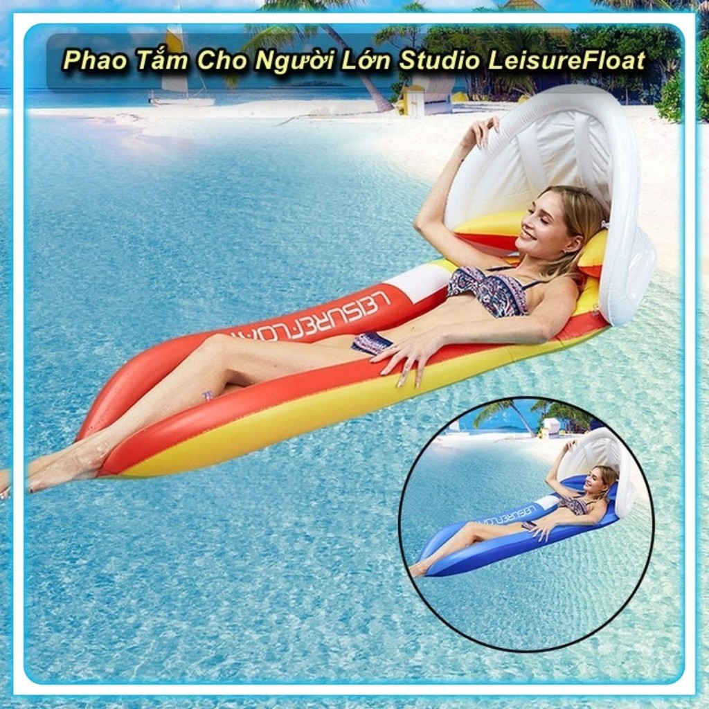 Phao Bơi Tắm Biển Cho Người Lớn Studio LeisureFloat Cao Cấp Hanrui VN Soft Haven Interior