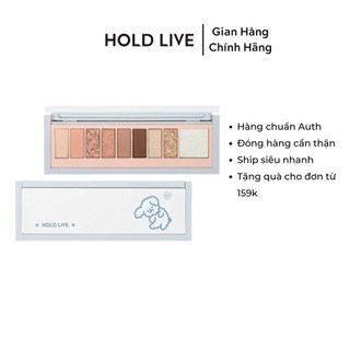 [Có sẵn] Bảng mắt 9 ô Hold Live Cute Little Milk Dog màu cực đẹp chống nước nội địa trung chính hãng HL484