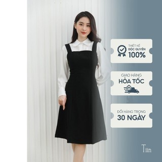 Váy yếm cổ vuông dáng xòe ( Không kèm áo ) TIIN STORE V0Y020 V0Y019