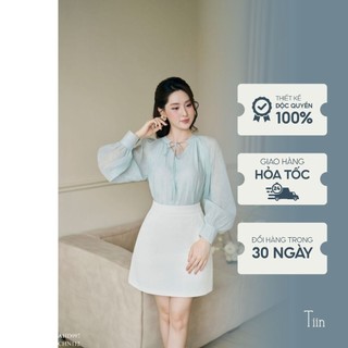 Chân váy công sở nữ dáng A đơn giản đi học đi làm TIINSTORE CHN112