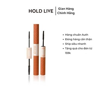 [Có sẵn] Chuốt mi 2 đầu Hold Live Mascara Magic Double Head dài mi cong mi tự nhiên chống lem HL493