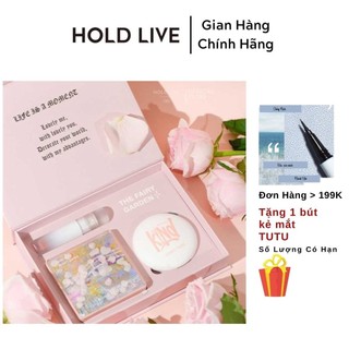 [HOT 2022] Bộ quà tặng trang điểm cao cấp Gogo Tales 3 món, Phấn mắt, Son lì, Phấn má, hộp quà tranh dầu siêu xinh GT301