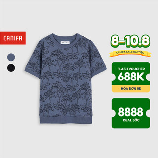 Áo phông bé trai in hình dễ thương CANIFA - 2TS21C004