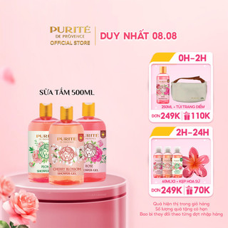 Sữa tắm thiên nhiên purité 500ml