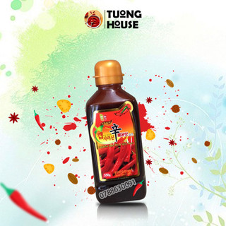 Tinh dầu ớt hàn quốc siêu cay chai 550g