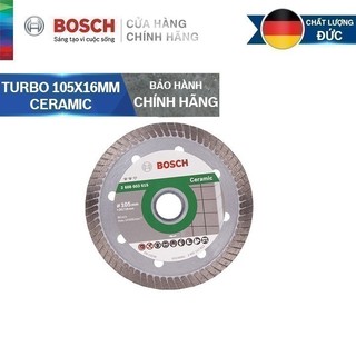 Đĩa cắt kim cương Bosch Turbo 105x16mm ceramic
