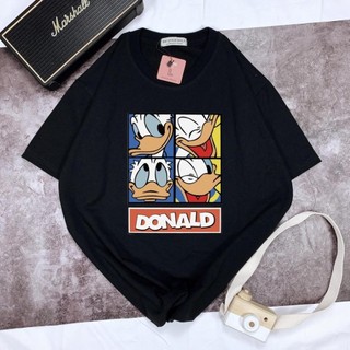 Áo Thun Nam Nữ Unisex Áo Phông vải cotton thoáng mát cổ tròn  in hình Vịt DONAL XMCH
