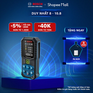 Máy đo khoảng cách Bosch laser xanh GLM 50-27 CG