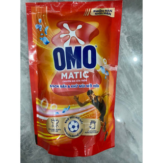 3 Túi Nước giặt omo matic phiên bản giới hạn 412g