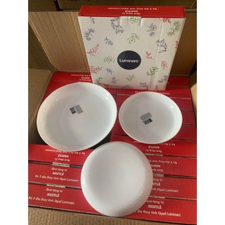 Bộ 3 đĩa tt luminarc diwali trắng