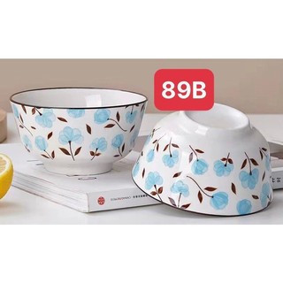 Bộ 10 Chén gốm sứ hoa văn Nhiều Mẫu