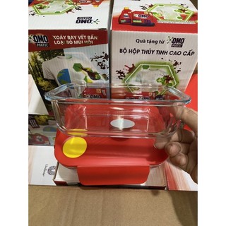 Set 2 hộp thủy thinh 640ml nap đỏ