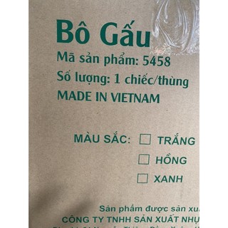 Bô Gấu cute tựa lưng cho bé