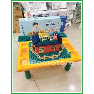 Bộ đồ chơi bàn học kèm Logo có ghế( quà Moony)