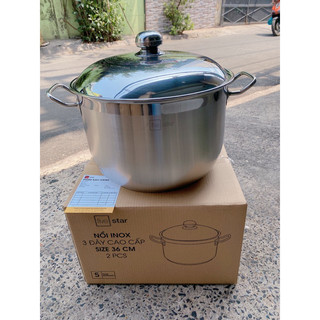 Nồi hầm inox cao cấp Fivestar 36cm