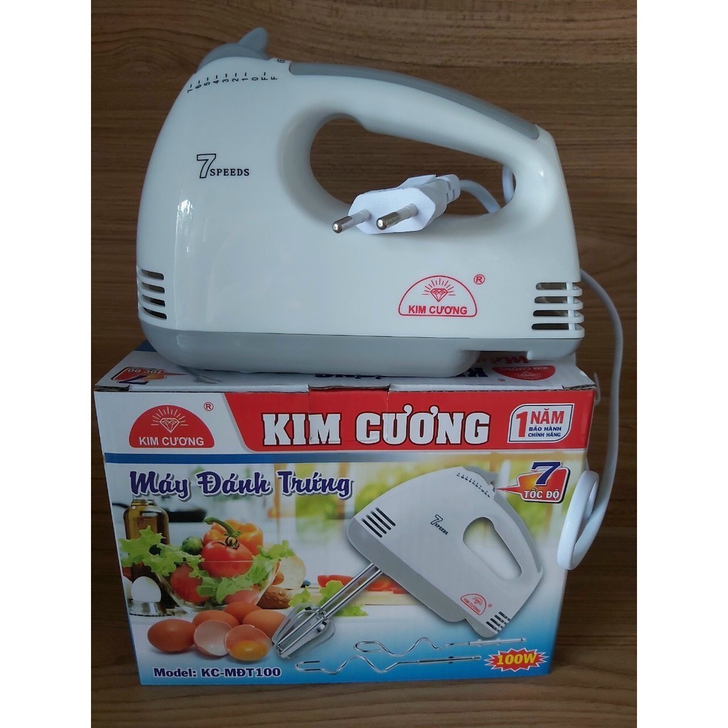 Máy đánh trứng Kim Cương KC-MDT100 - 7 Tốc độ