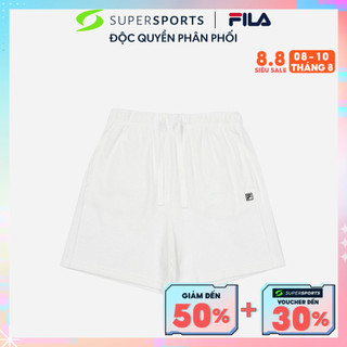 Quần ngắn thời trang nữ fila lady tennis life terry pants - fs2trf2373f-owh