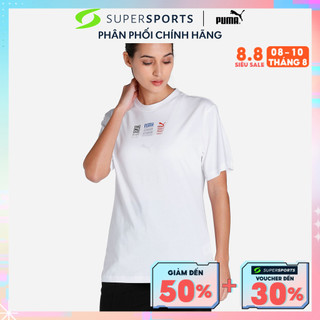 Áo thun thể thao nữ puma classics gen. graphic - 53819202