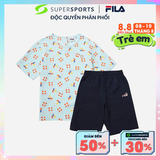 Bộ đồ thời trang trẻ em fila wrinkle boy - fk2fsf2301m-pmi