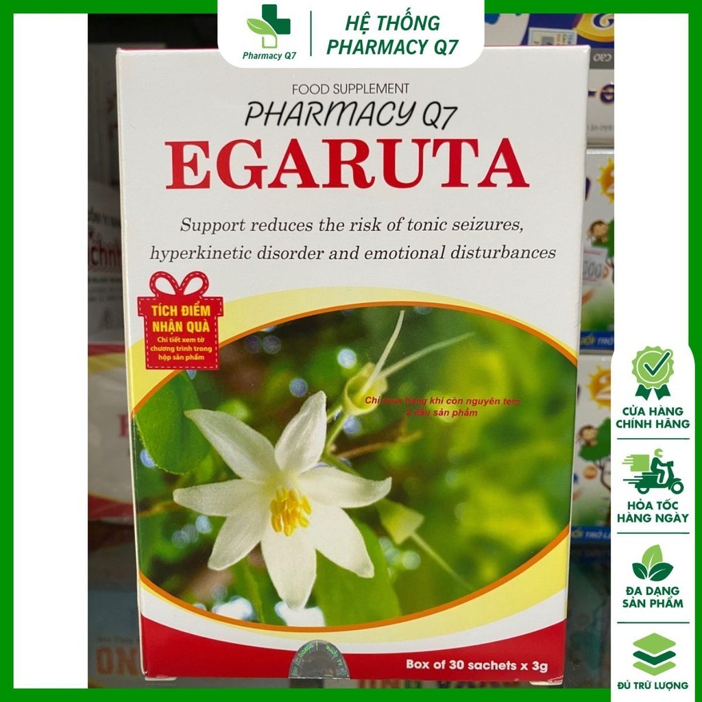 Cốm EGARUTA - DƯỠNG TÂM CHO TRẺ H/30 GÓI Xuất xứ thương hiệu  Việt Nam