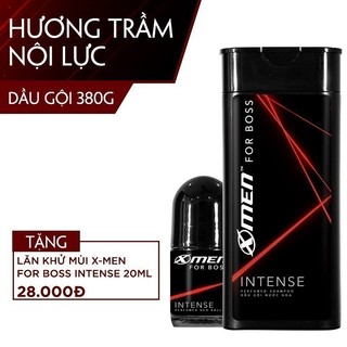 Dầu gội nước hoa X-Men for Boss Intense 380g