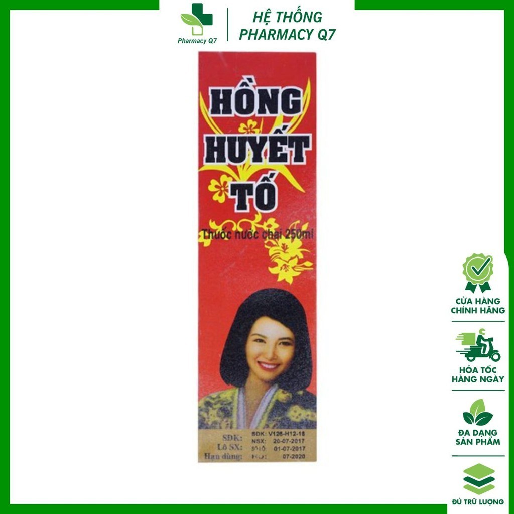Hồng huyết tố (250ml)