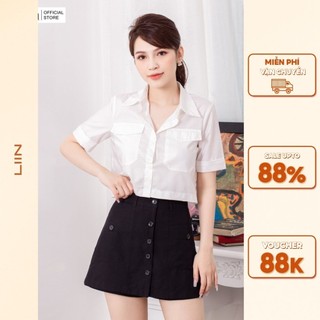 Quần giả váy nữ Linbi nhiều màu, thiết kế trẻ trung, xinh xắn Liin clothing Q3576