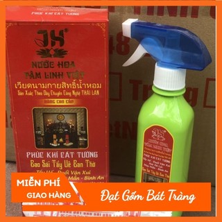 Đồ thờ cúng - Nước hoa tâm linh việt - nước thơm tẩy uế bao sái ban thờ