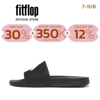 Dép quai ngang nam fitflop iqushion - black - ii hc4-001