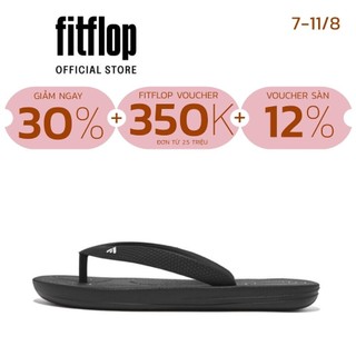 Dép xỏ ngón trẻ em fitflop iqushion - black - ii fp2-001