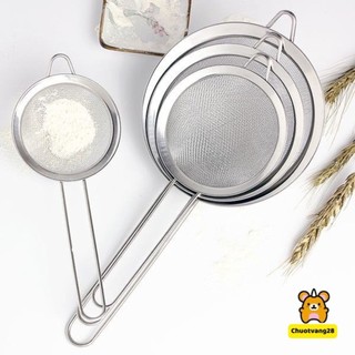 Vợt lưới lọc rây thực phẩm chất liệu Inox