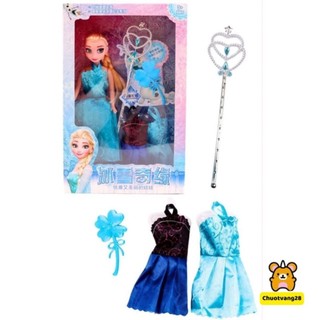 Đồ chơi búp bê Elsa thay váy