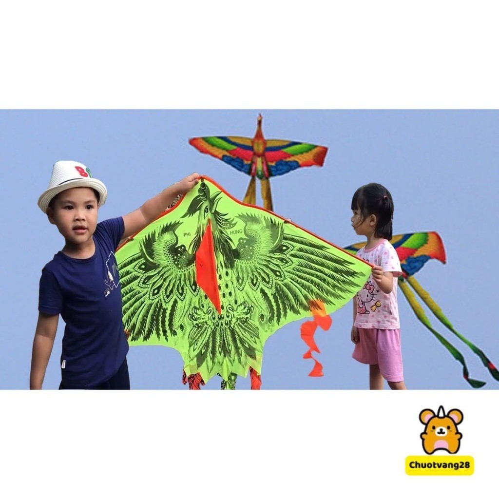 Diều phượng hoàng lửa 3 đuôi