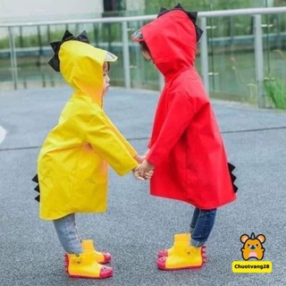 Áo mưa khủng long cho bé