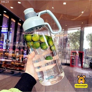 Bình đựng nước TRITANT 1800ml 1.8L có tay cầm tiện lợi